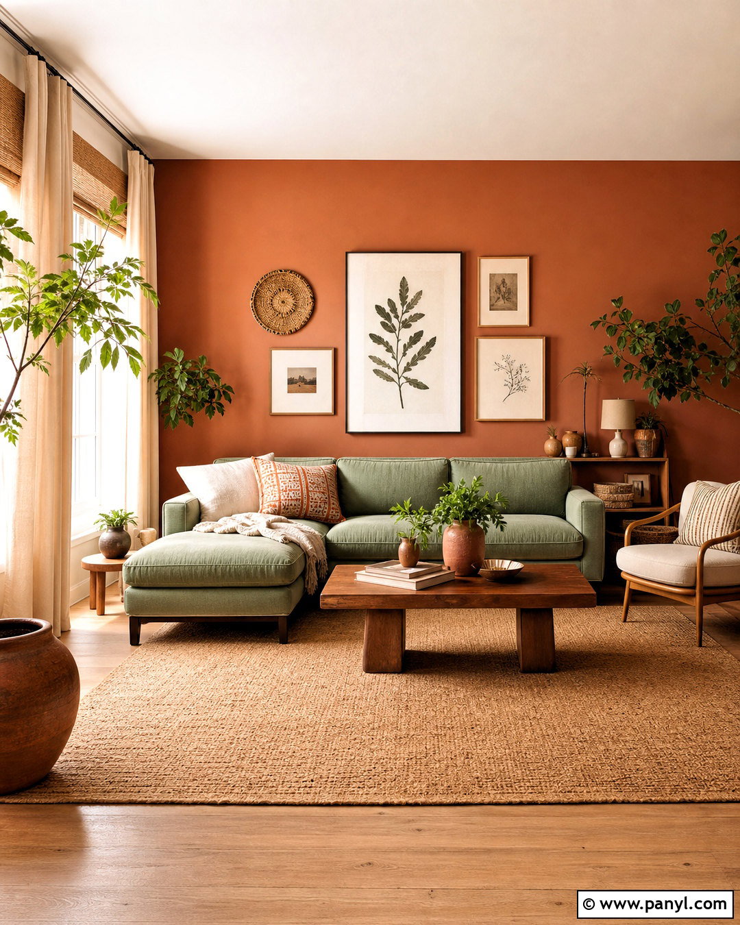 Ginger Background With Sage Green - 20 ginger background ideas