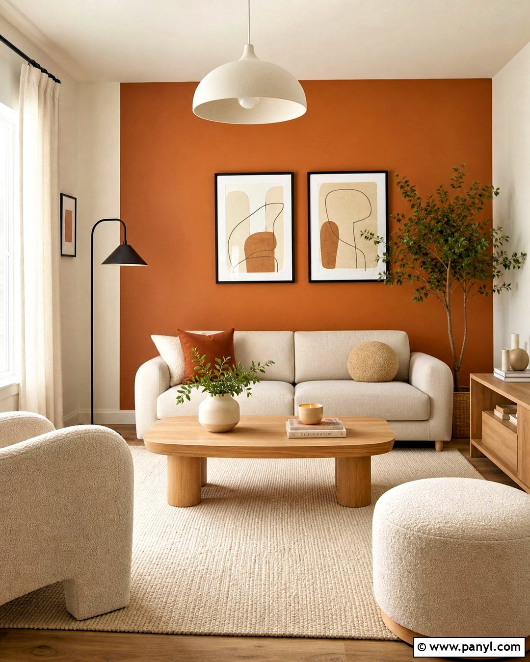 Ginger Background With Warm White - 20 ginger background ideas