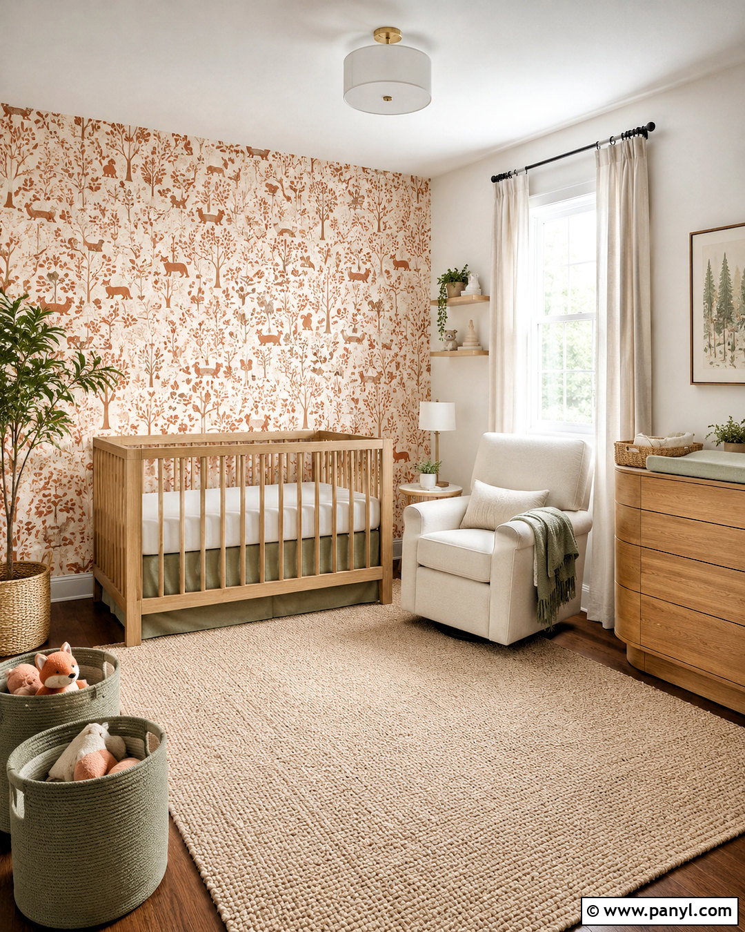 Ginger Wallpaper Nursery - 40 Ginger Wallpaper Ideas