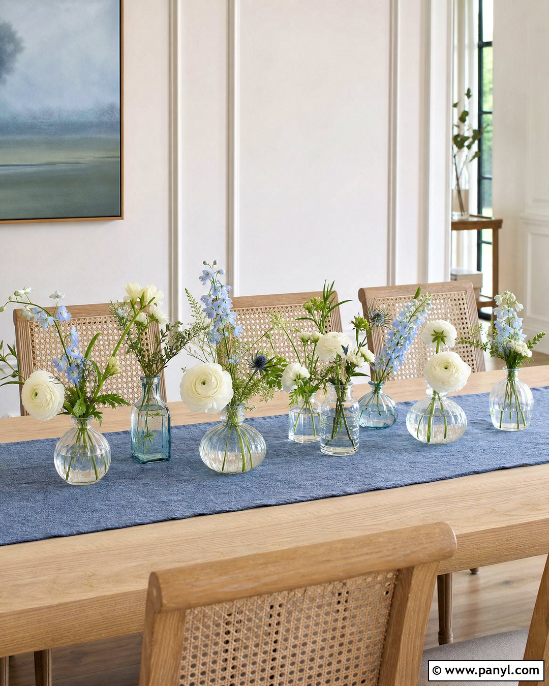 Glass Bud Vase Table Centerpiece - 20 table centerpieces for home ideas