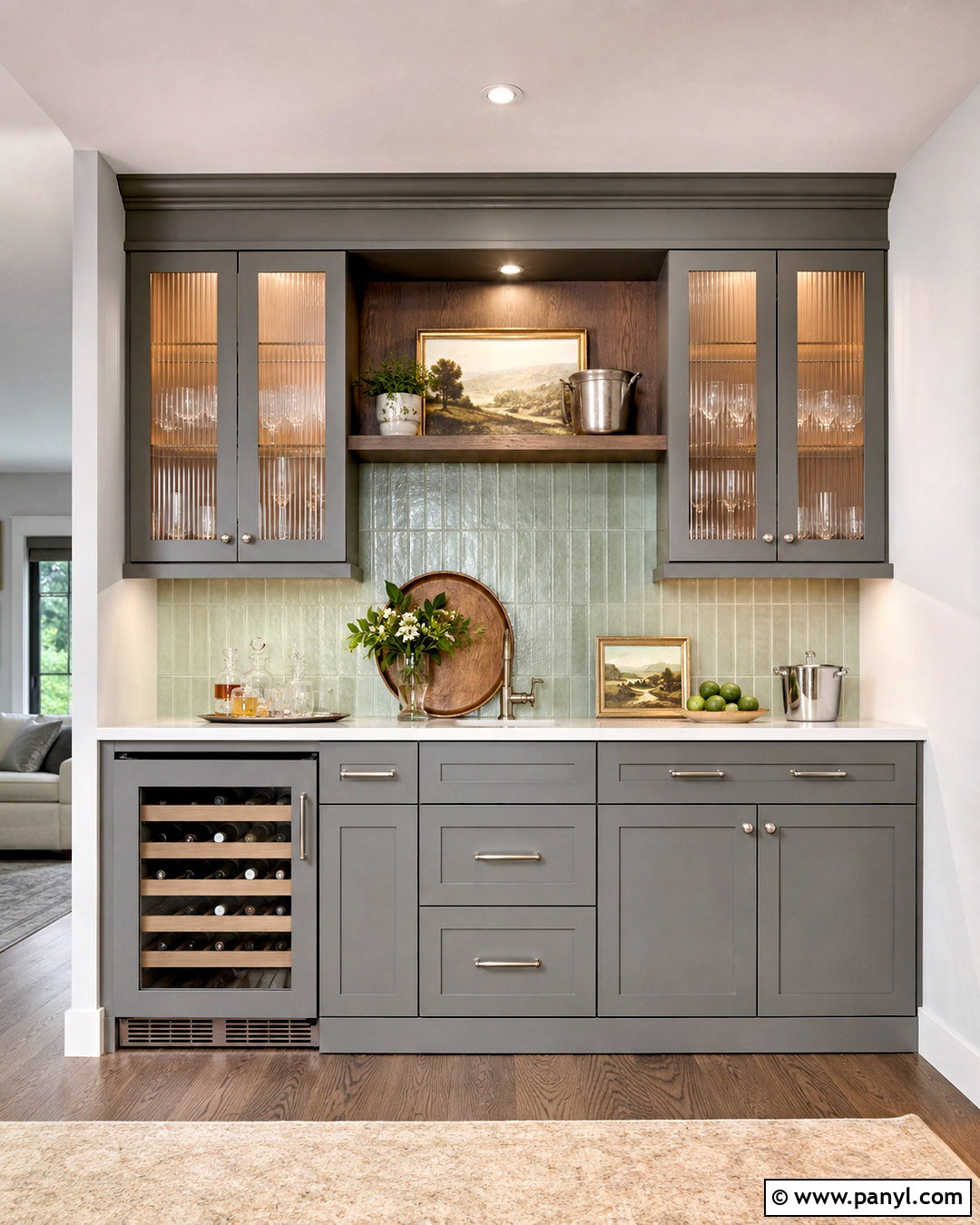Glass Cabinet Dry Bar Wall - 20 dry bar wall ideas