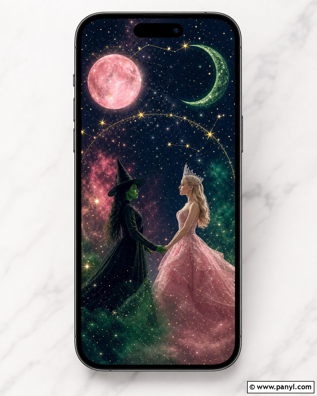 Glinda And Elphaba Celestial Wallpaper - 30 Glinda And Elphaba Wallpaper Ideas