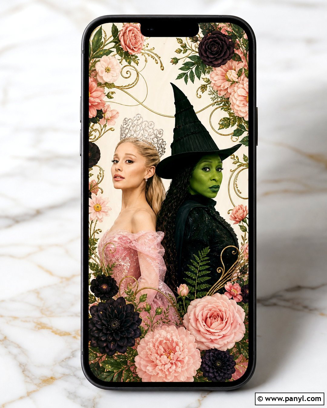 Glinda And Elphaba Floral Wallpaper - 30 Glinda And Elphaba Wallpaper Ideas