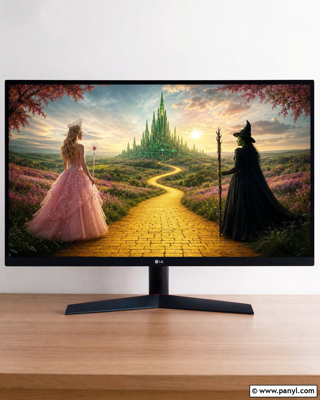 Glinda And Elphaba Yellow Brick Road Wallpaper - 30 Glinda And Elphaba Wallpaper Ideas