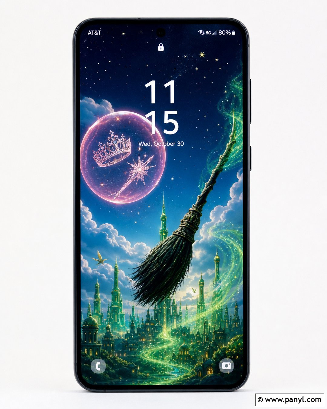 Glinda Bubble And Elphaba Broom Wallpaper - 30 Glinda And Elphaba Wallpaper Ideas