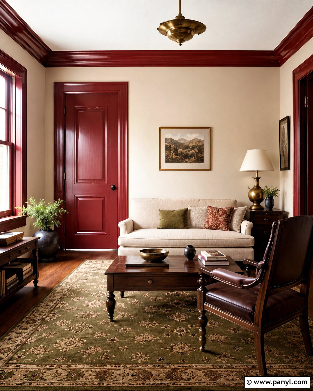 Glossy Painted Trim - 20 new paint trends