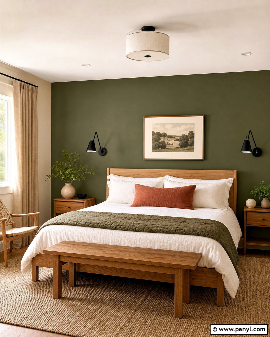 Gloucester Sage Bedroom Accent Wall - 20 gloucester sage benjamin moore ideas