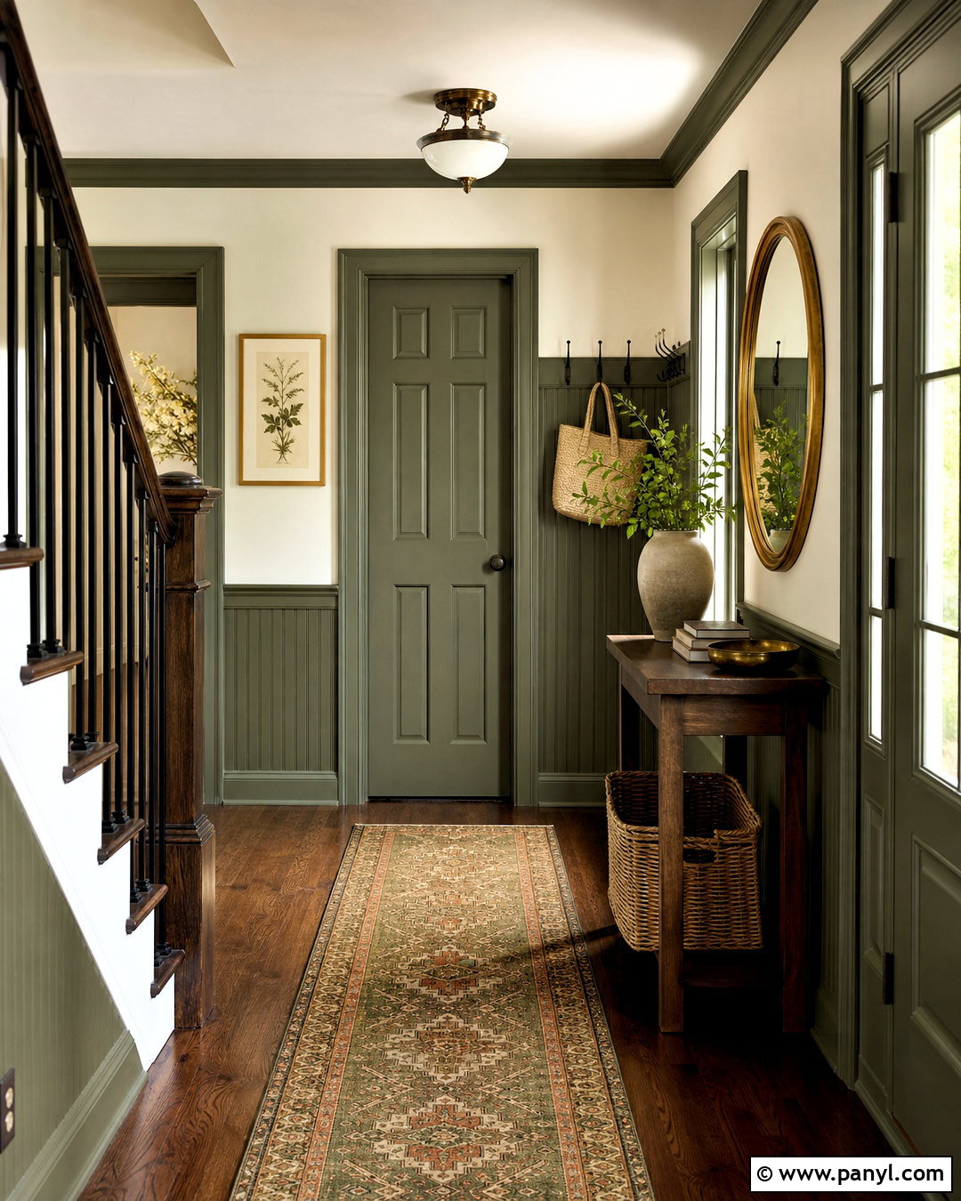 Gloucester Sage Entryway Paneling - 20 gloucester sage benjamin moore ideas