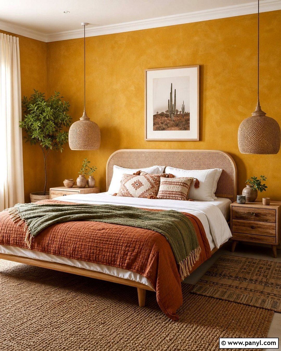 Gold Boho Wall - 35 Gold Walls