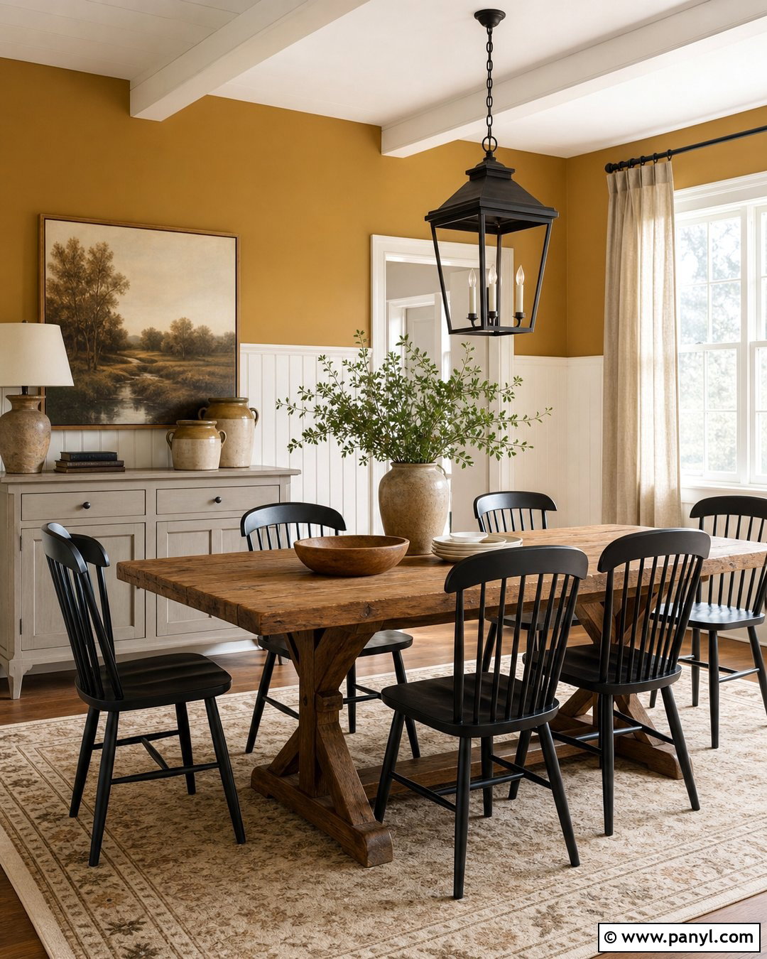 Gold Farmhouse Wall - 35 Gold Walls