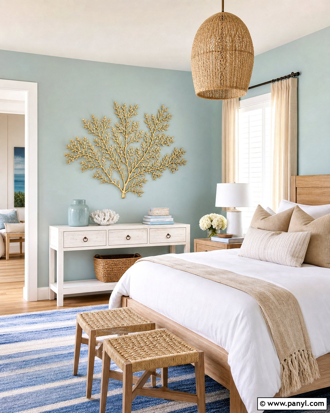 Gold Metal Coastal Wall Art - 20 gold metal wall art ideas