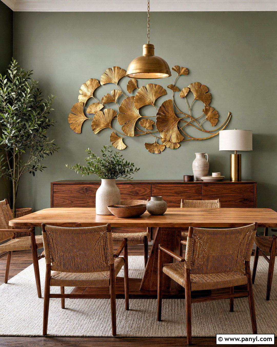 Gold Metal Leaf Wall Art - 20 gold metal wall art ideas
