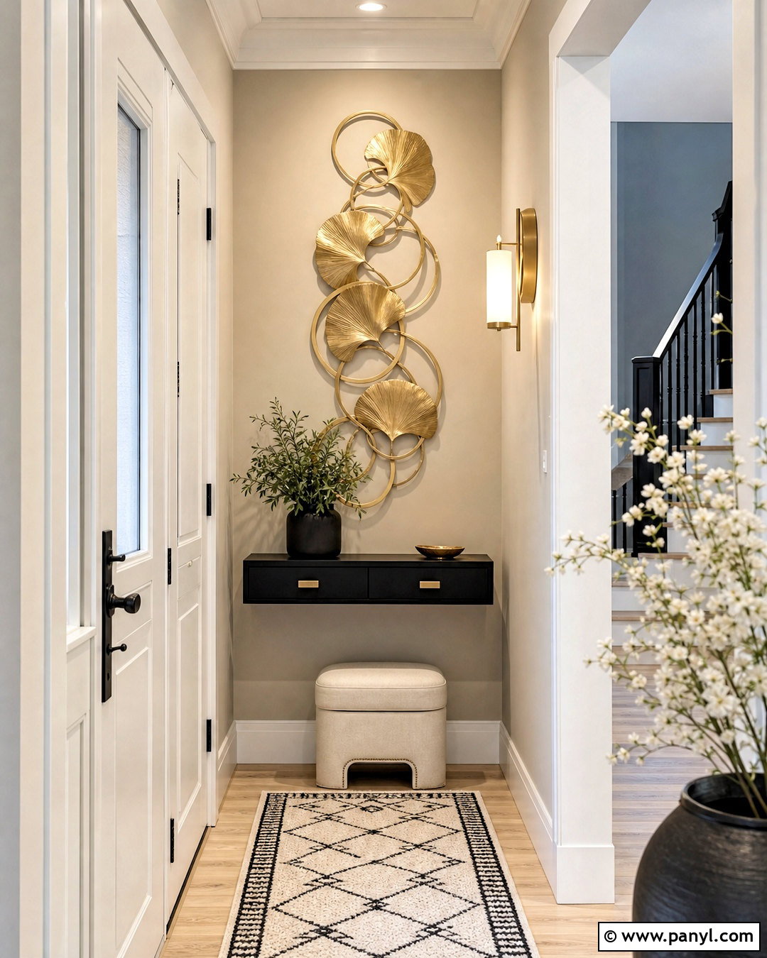 Gold Metal Wall Art For Entryway - 20 gold metal wall art ideas