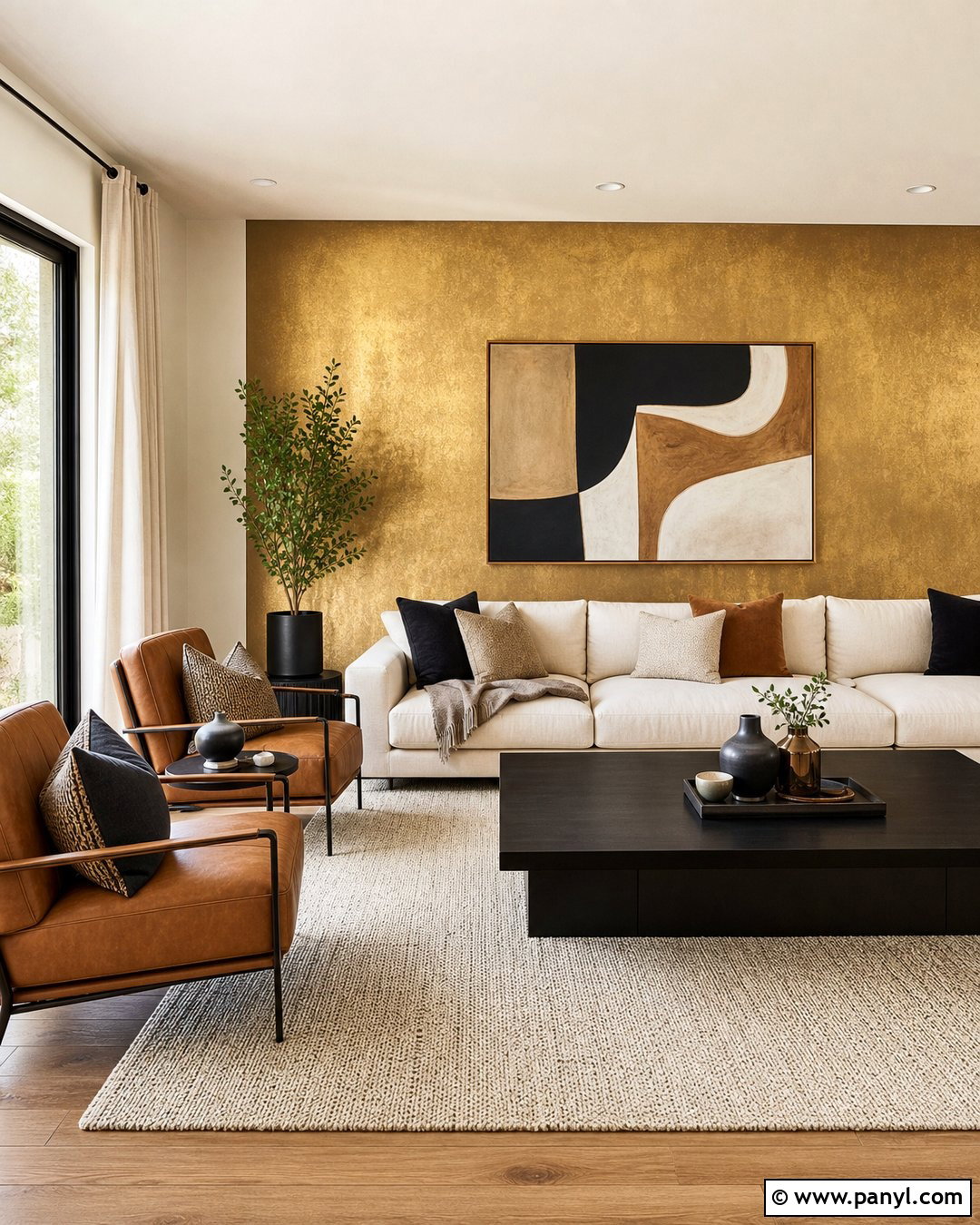20 Metallic Paint Feature Wall Ideas: Luxe Looks for Modern Homes