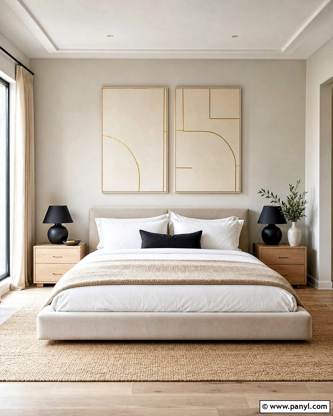 20 Gold Wall Decor Bedroom Ideas for a Chic, Cozy Retreat