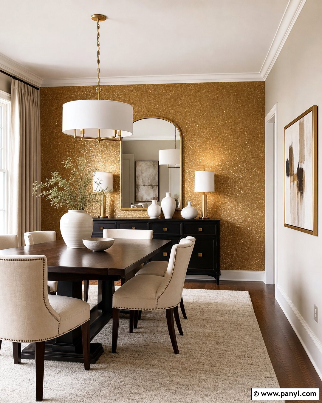 Gold Sparkle Paint Dining Room - 20 Gold Sparkle Paint For Walls