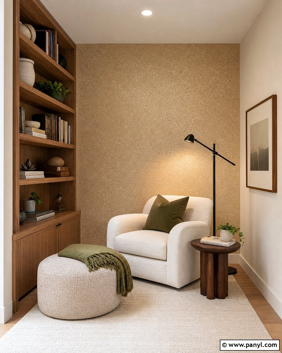 Gold Sparkle Paint Reading Nook - 20 Gold Sparkle Paint For Walls