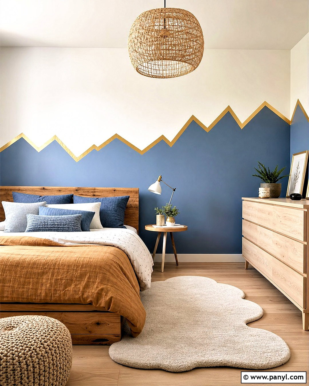20 Gold Tape Wall Design Ideas for Easy, Stylish DIY Updates