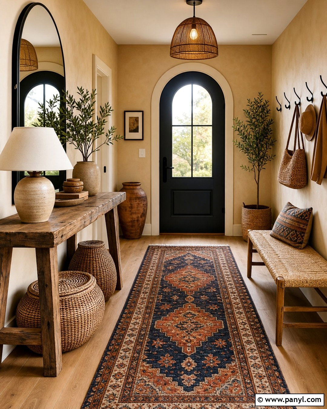 Golden Beige Boho Walls - 30 Boho Wall Colors