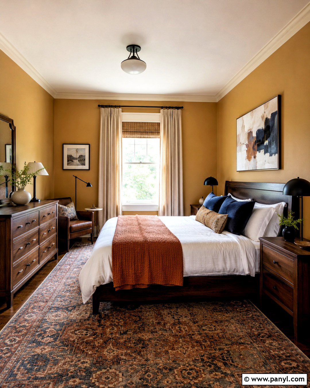 Golden Ochre Bedroom Walls - 35 Wall Color Ideas Bedroom Paint Ideas