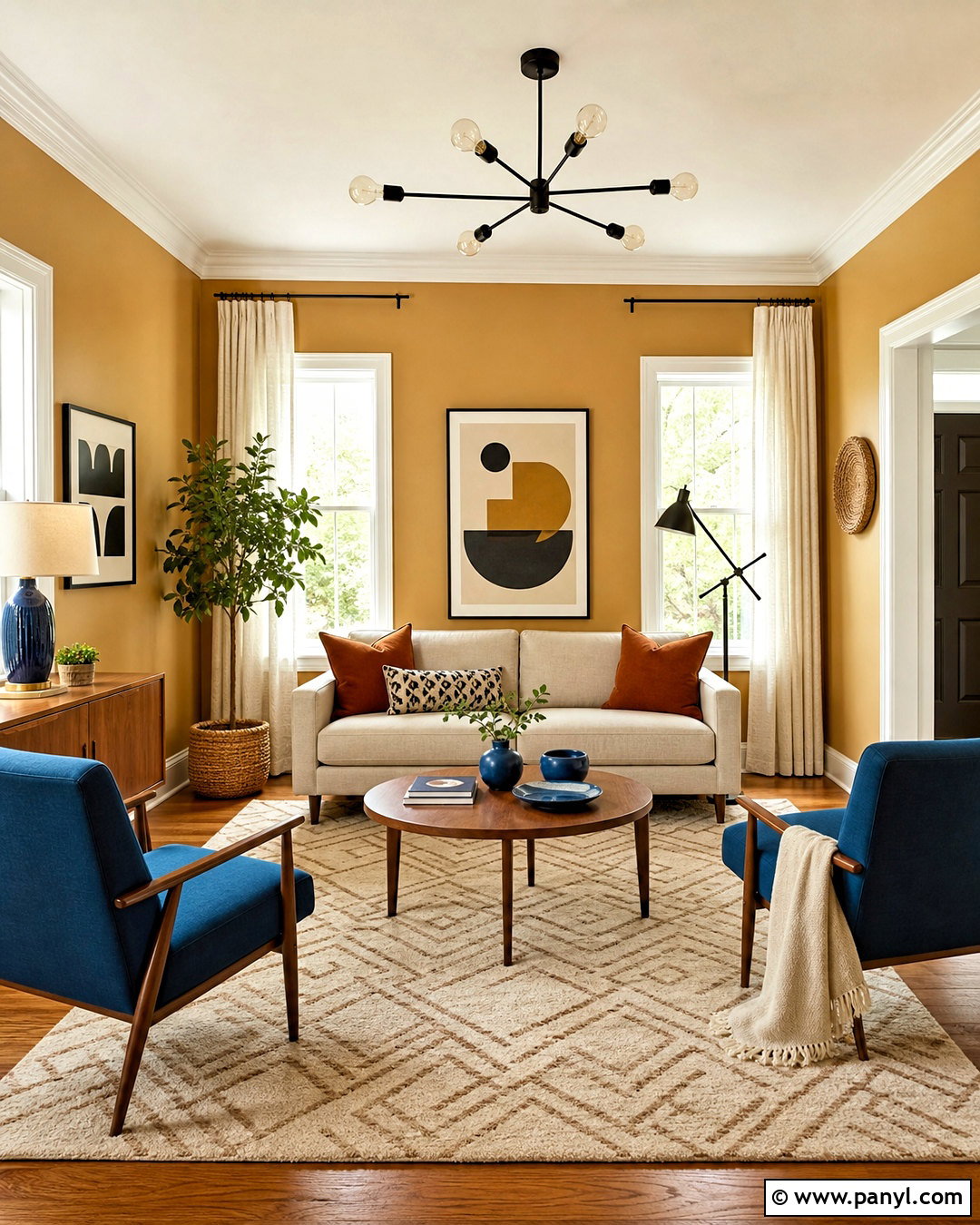 Golden Ochre Living Room Paint - 20 best paint colors for living room ideas