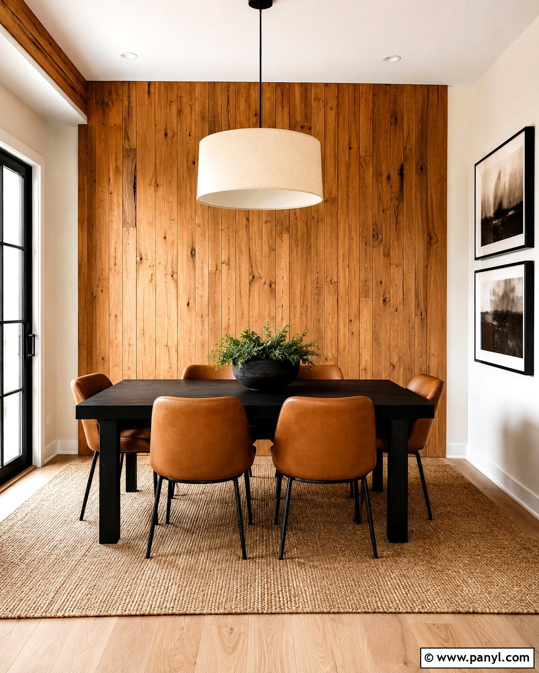 Golden Pecan Pallet Wall - 20 Pallet Wall Stain Colors