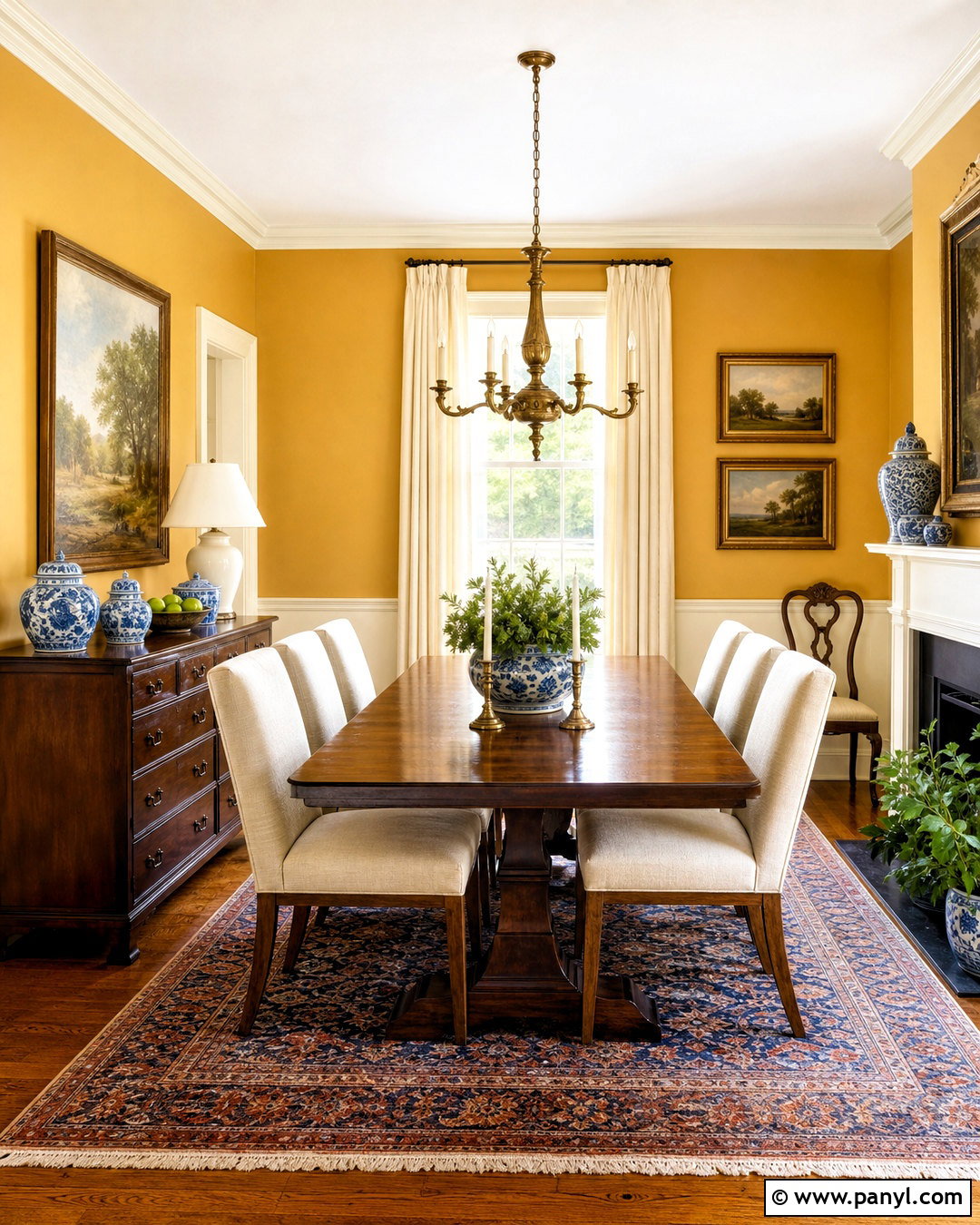 Golden Yellow Paint Dining Room - 20 yellow paint colors