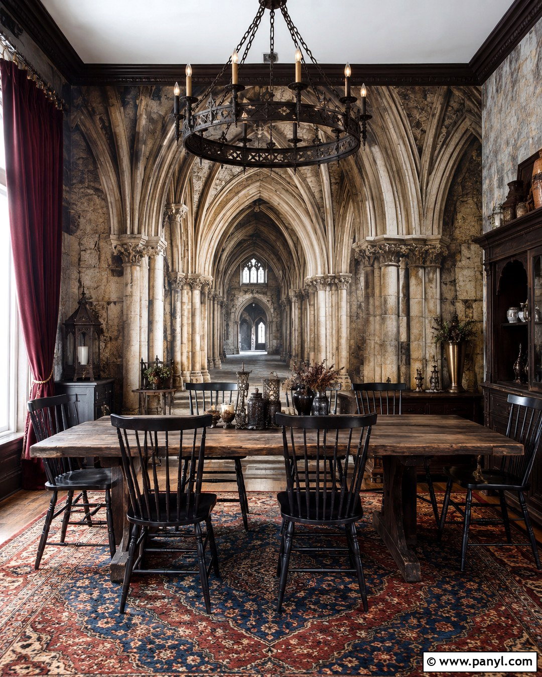 Gothic Arch Hogwarts Dining Hall Wallpaper - 20 Hogwarts Dining Hall Wallpaper Ideas