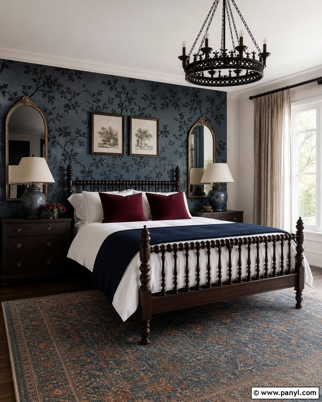 Gothic Guest Room Wall - 30 Gothic Walls