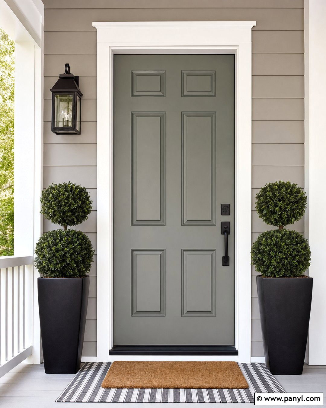 Granite Boulder Front Door - 20 Granite Boulder Paint Color Ideas