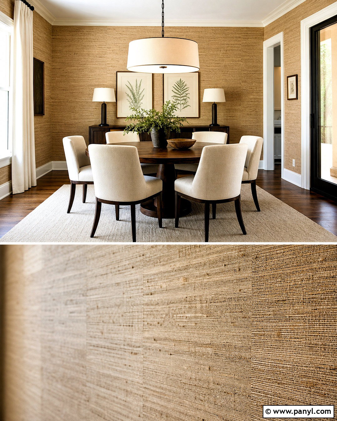 Grasscloth Wall Finish - 20 wall finishes textured ideas