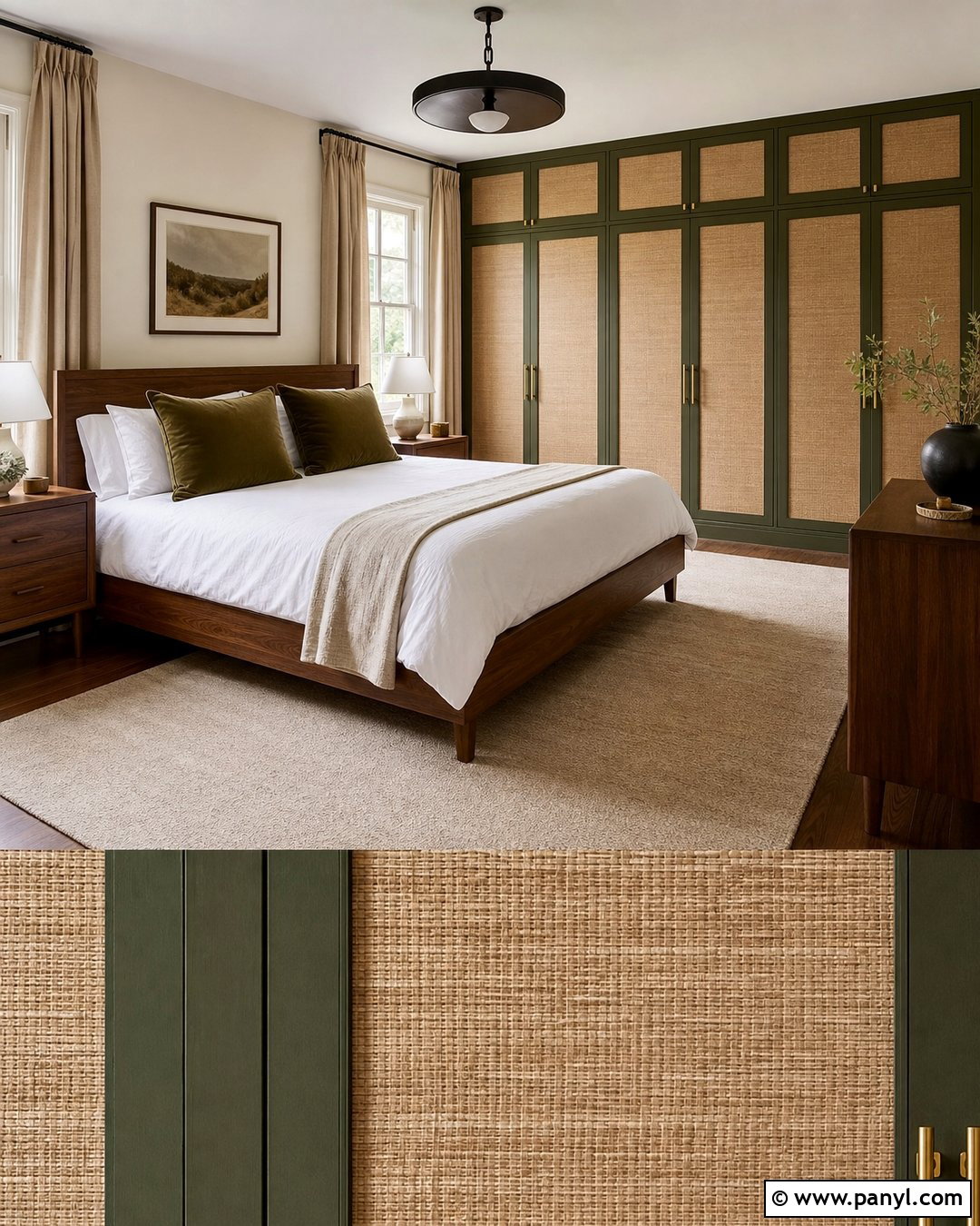 Grasscloth Wardrobe Wallpaper - 40 Wardrobe Wallpaper Ideas