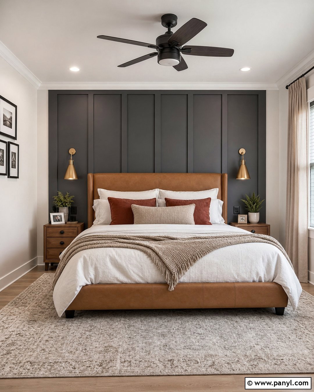 Gray Accent Wall Bedroom - 25 Wall Paint Gray Ideas