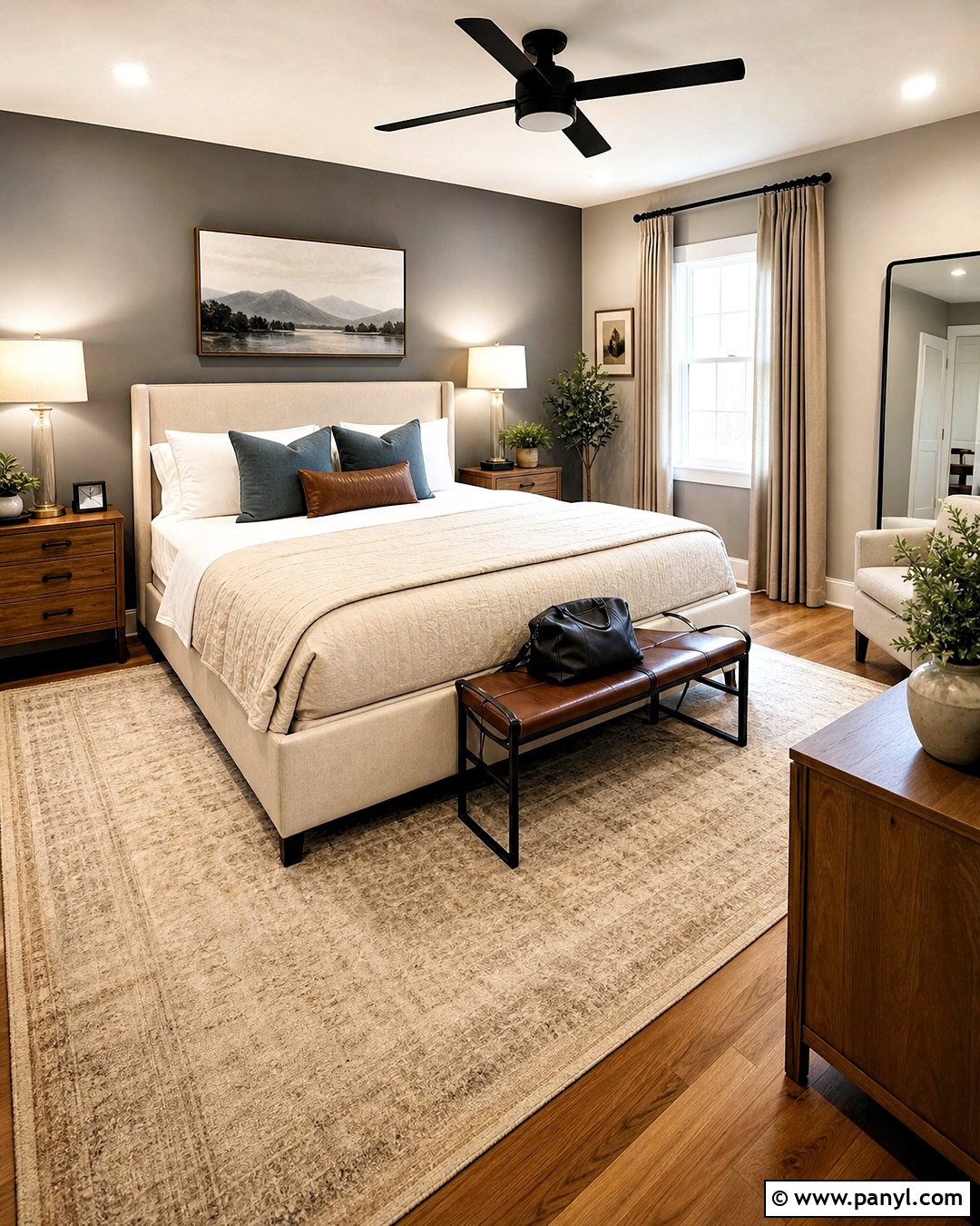 20 Gray Accent Wall Bedroom Ideas for a Serene Retreat Today