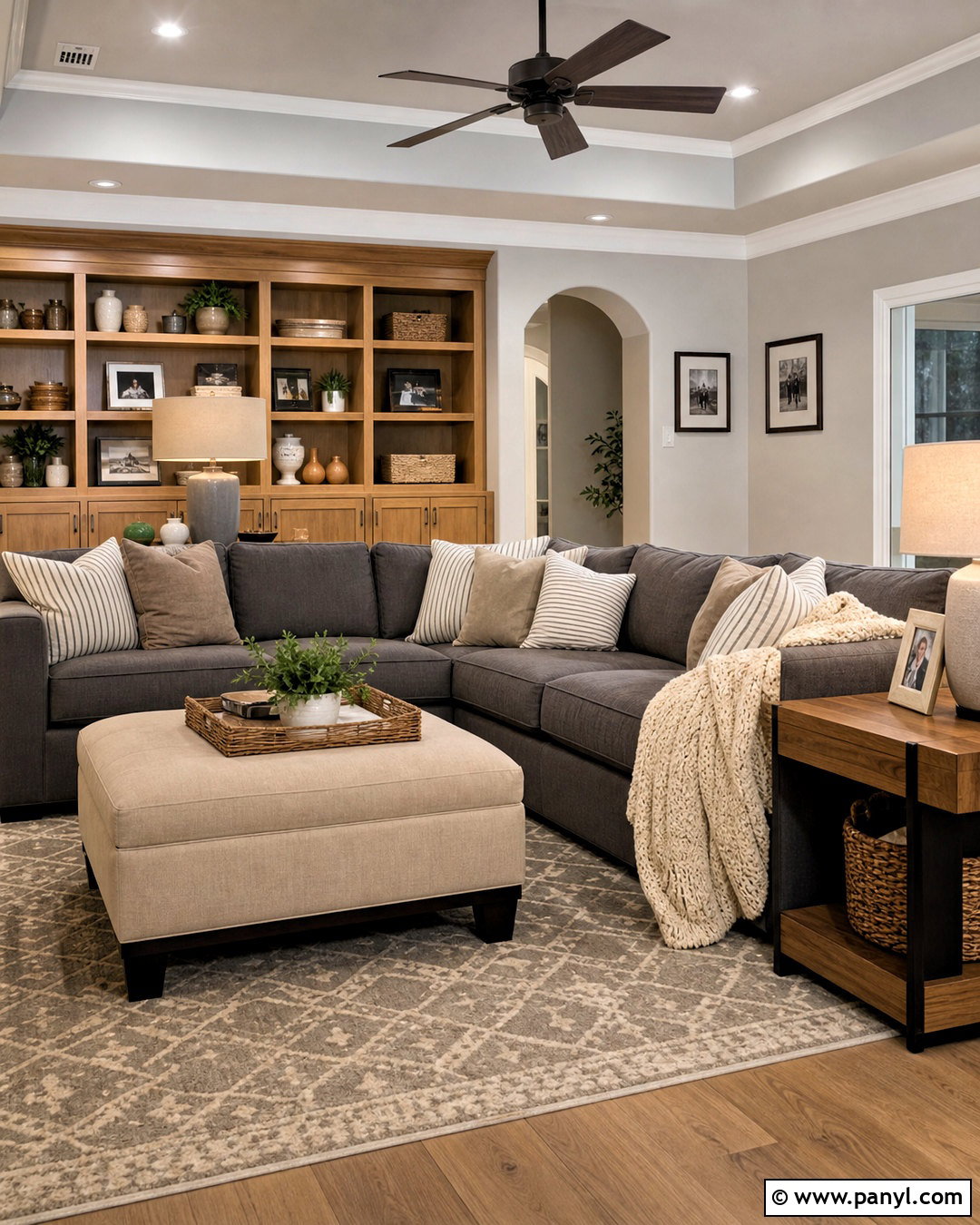 Gray And Beige Family Room - 20 gray room decor ideas
