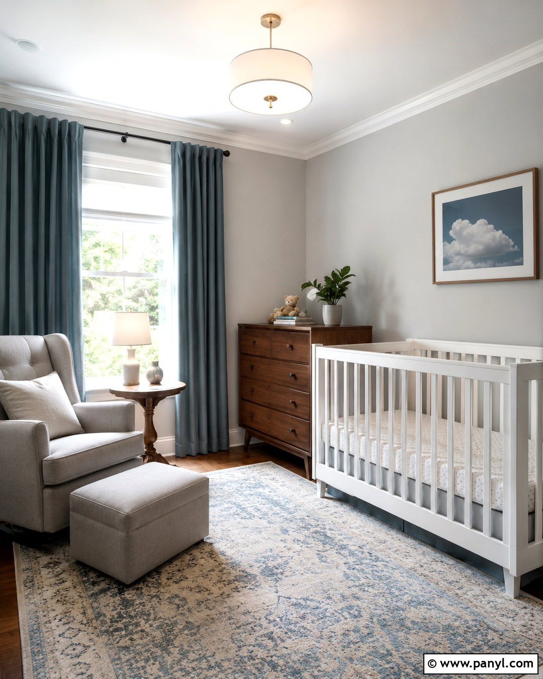 Gray And Blue Nursery - 20 Nursery With Gray Walls