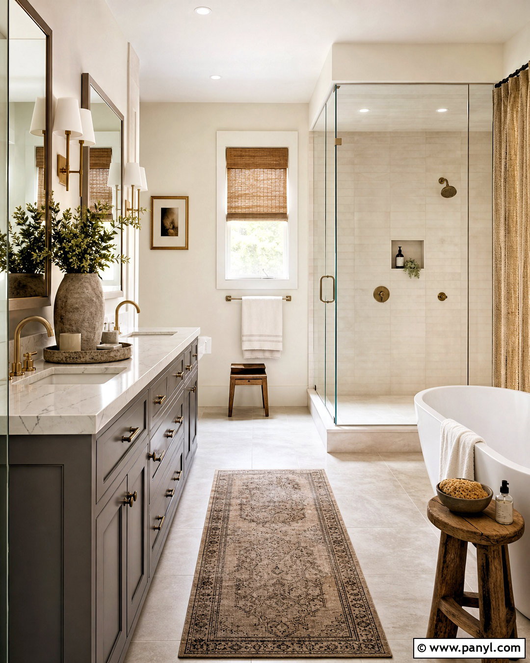 Gray And Cream Bathroom - 20 bathroom color schemes gray ideas