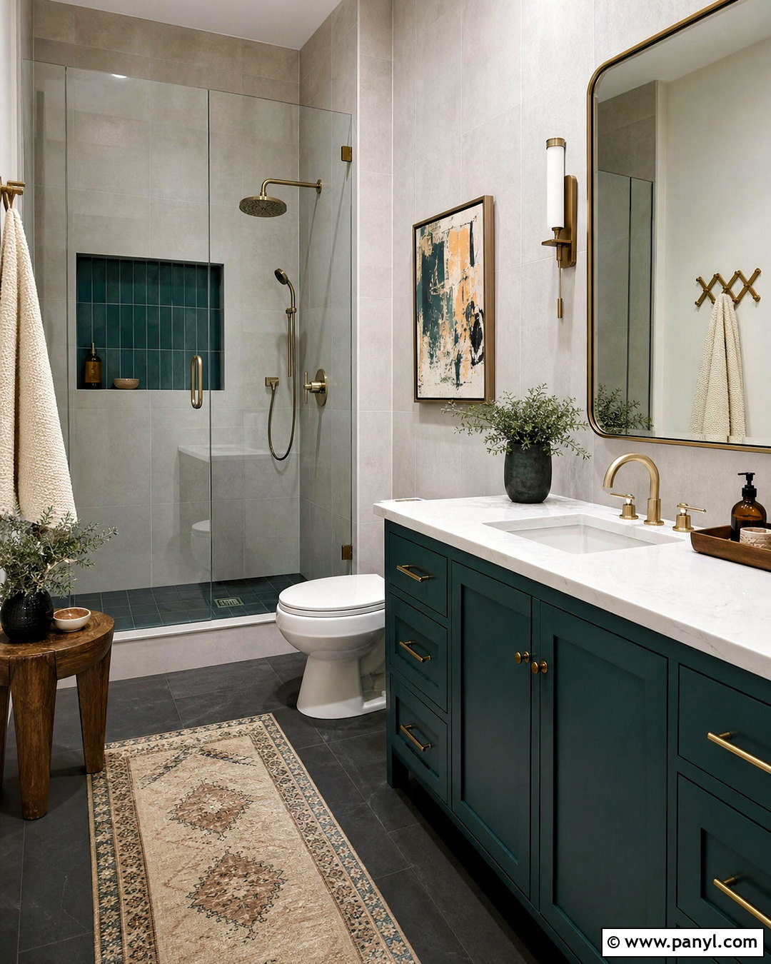20 Bathroom Color Schemes Gray Ideas for a Calm, Serene Retreat