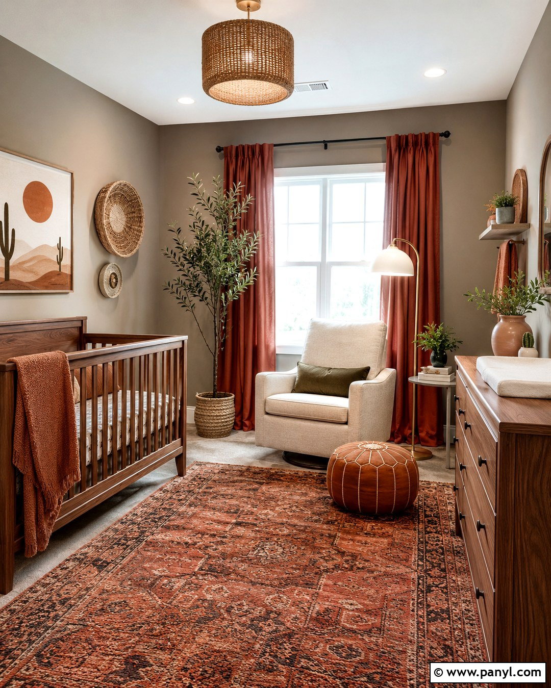 Gray And Terracotta Nursery - 20 Nursery Gray Walls