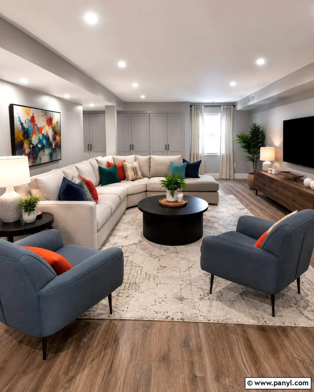 Gray Basement Walls With Brown Laminate Floors - 20 Gray Walls Brown Floors