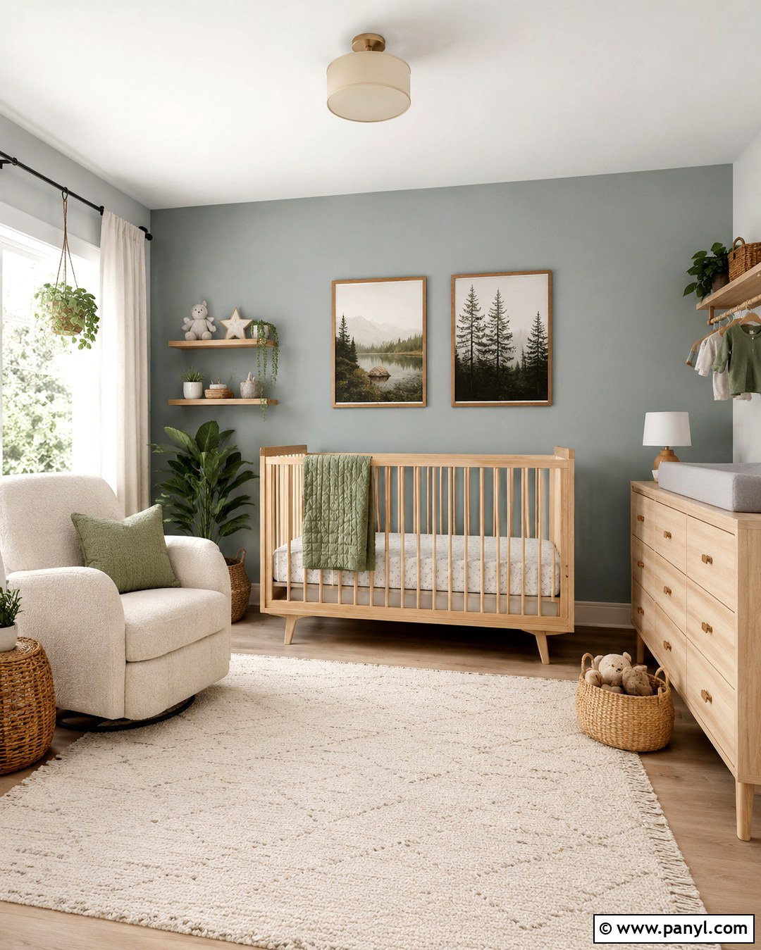 Gray Blue Nursery Accent Wall - 20 Gray Blue Accent Wall Ideas