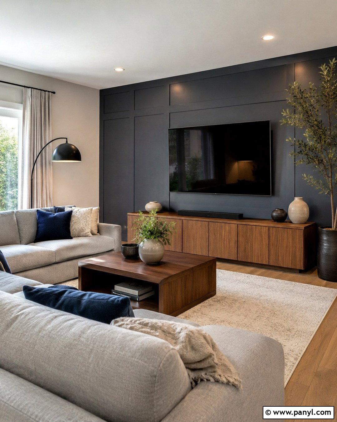 20 Gray Blue Accent Wall Ideas for Calm, Polished Rooms
