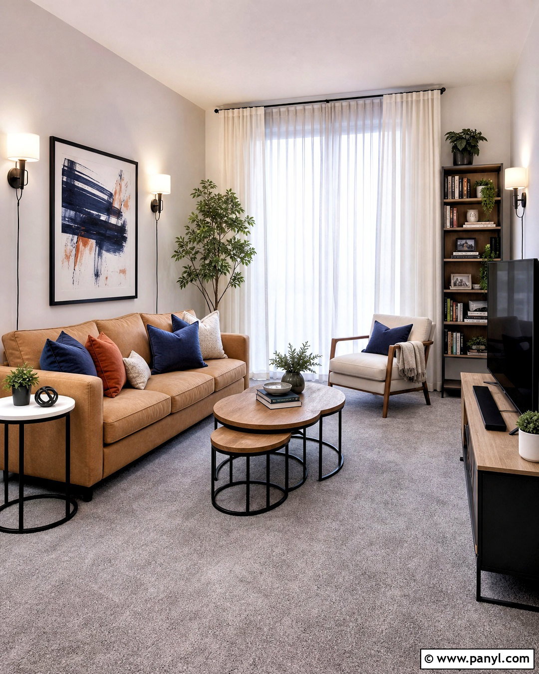 Gray Carpet Apartment Living Room - 20 gray carpet living room ideas