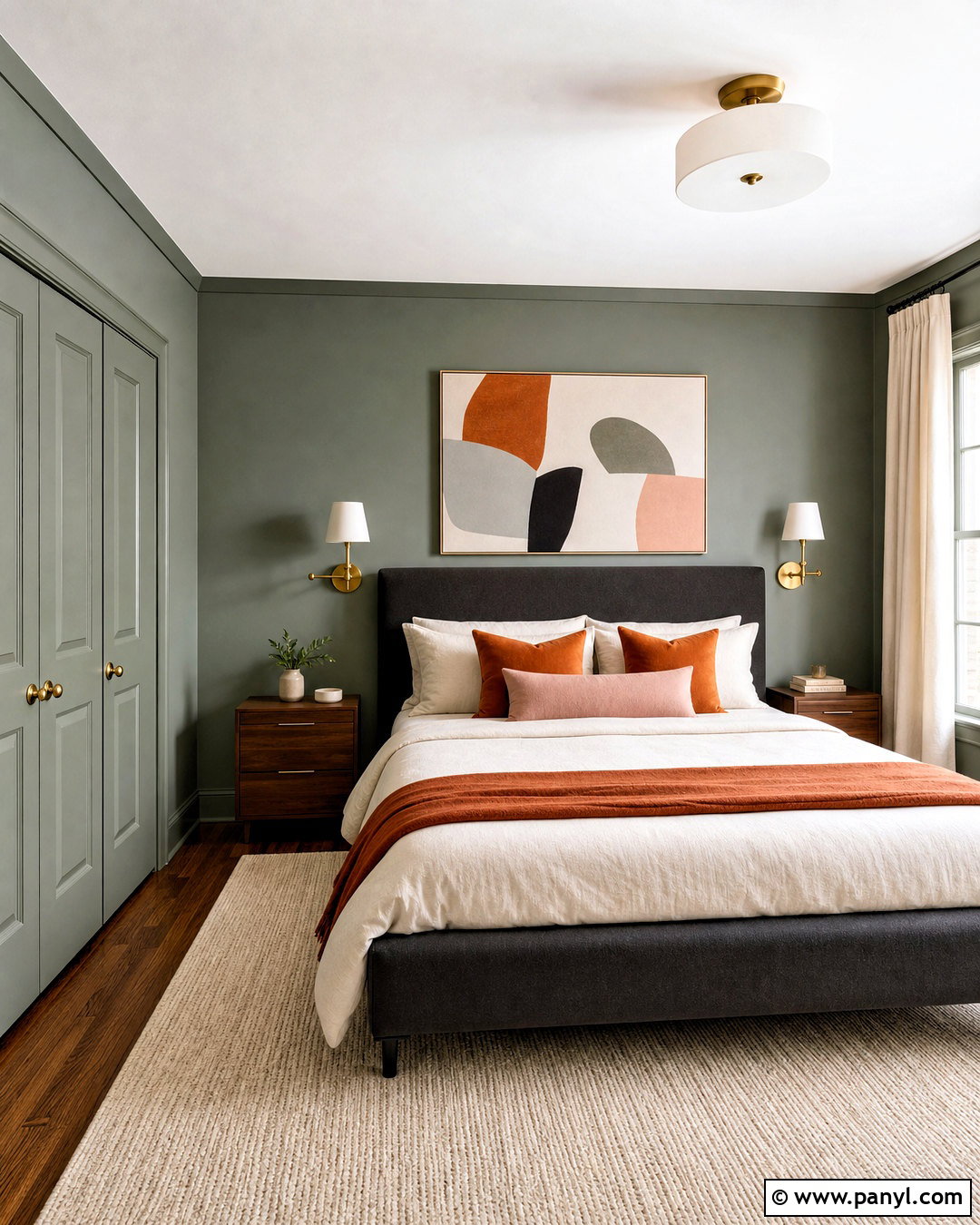 Gray Green Bedroom Paint Color - 20 room paint colors bedroom ideas