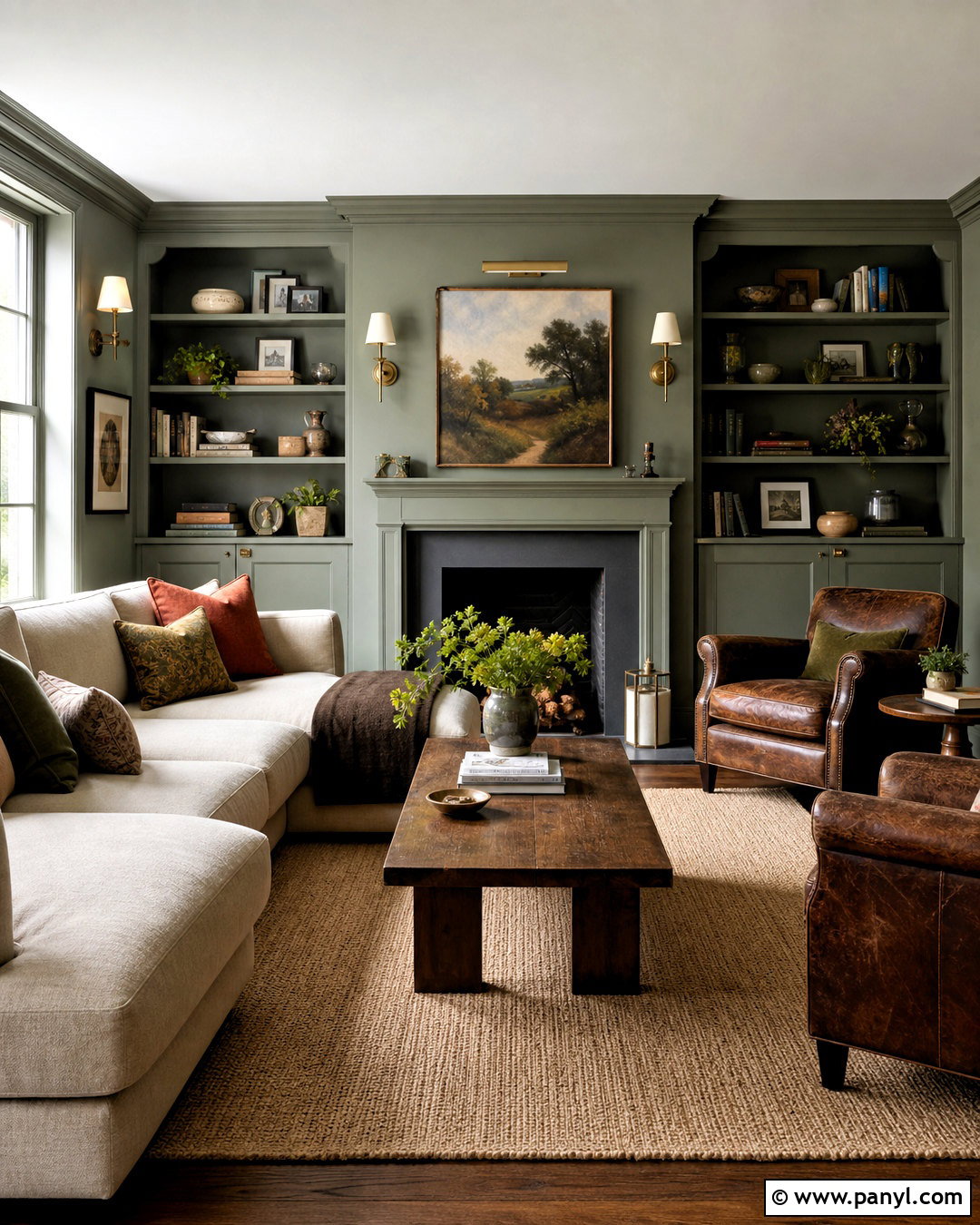 Gray Green Living Room Walls - 20 painting ideas living room wall colors