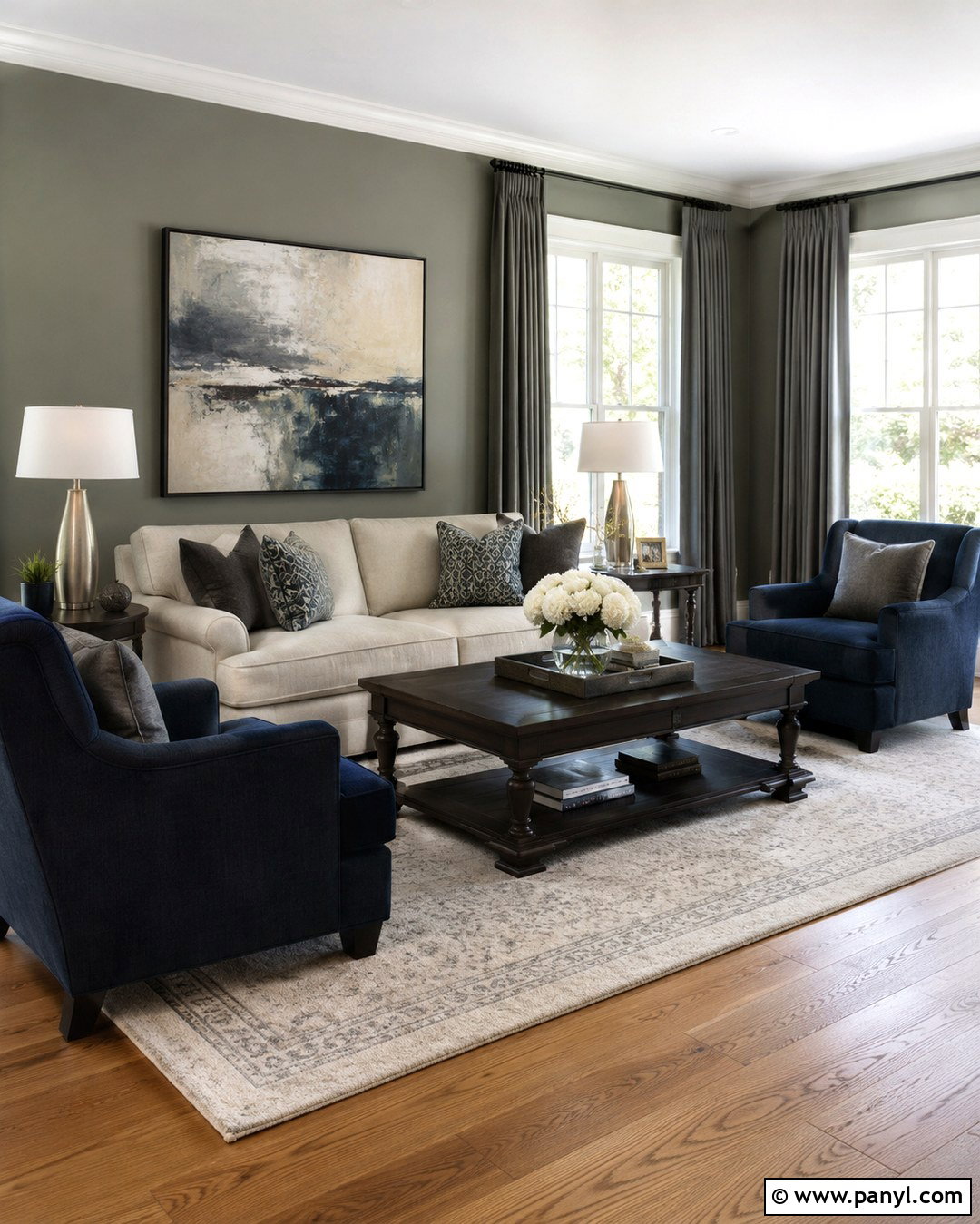 Gray Green Living Room Walls - 20 Green For Living Room Walls