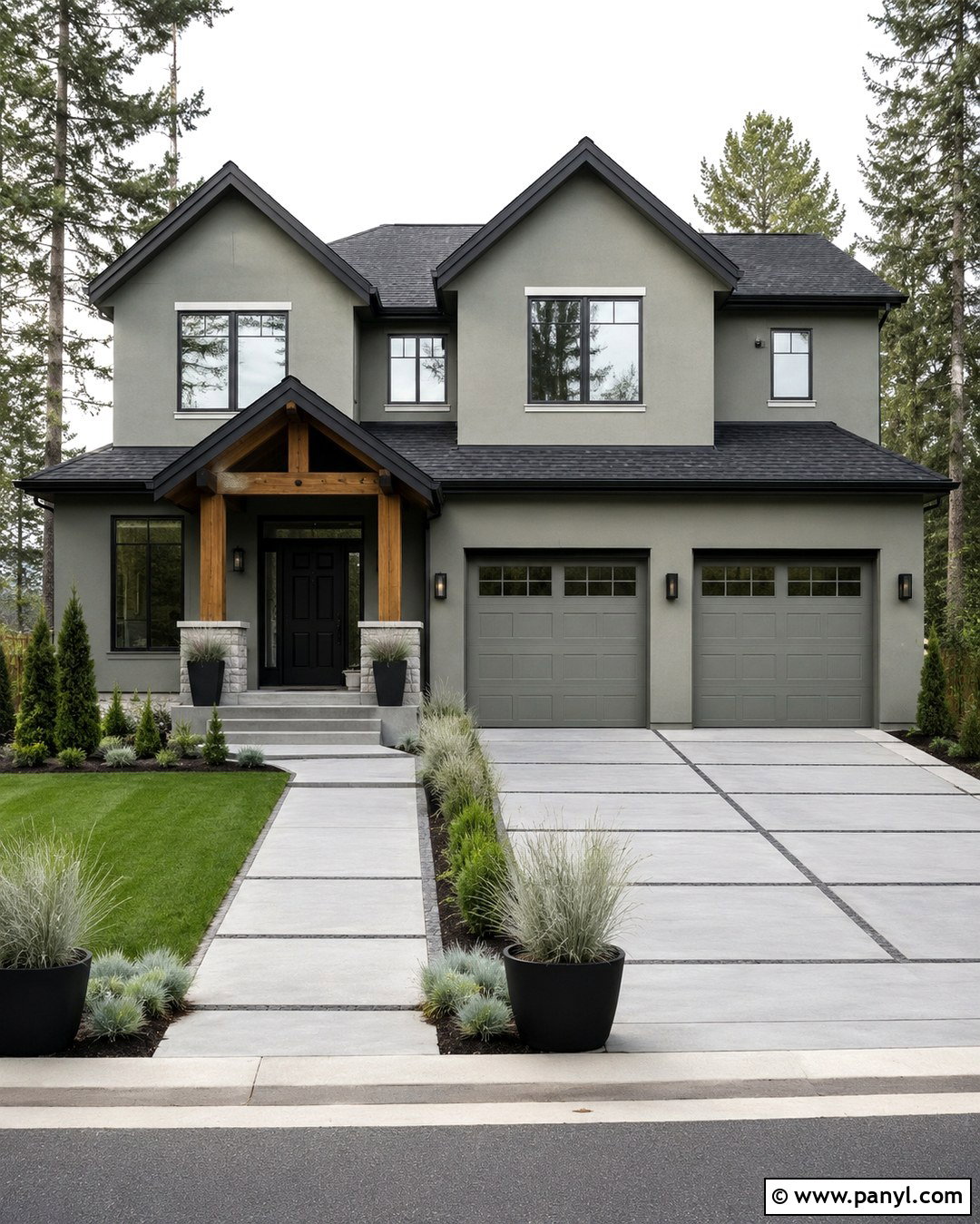 Gray Green Stucco Wall Color - 20 Stucco Wall Colors