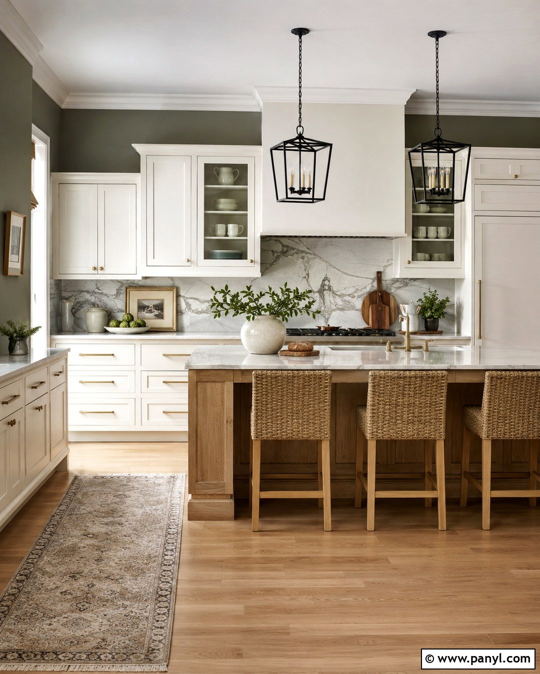 Gray Green Transitional Wall Color - 20 Transitional Wall Colors