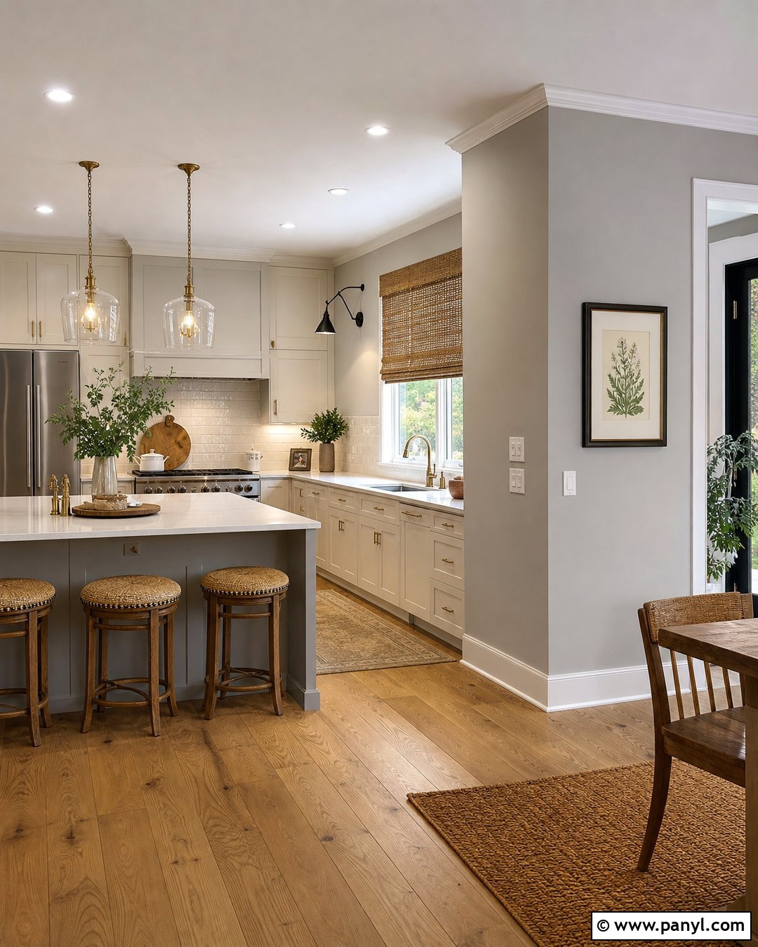 Gray Kitchen Walls For A Low-Light Kitchen - 30 gray kitchen walls