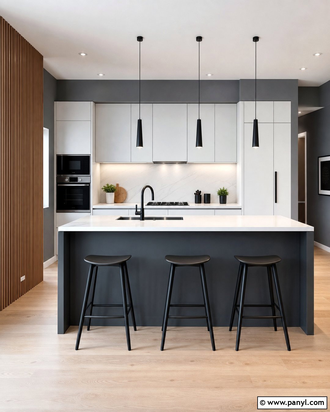 25 Kitchen With Gray Walls for a Warm, Welcoming Look